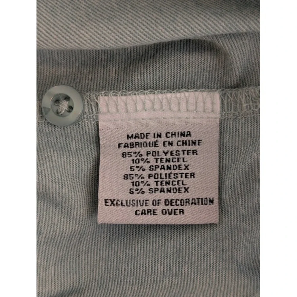(Lot of 2) Ahead Performance Polo Shirt Mens L Blue Green